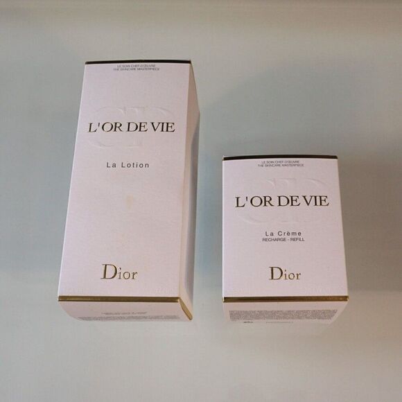 Dior L'or De Vie Empty Storage Packing Boxes - Picture 3 of 7